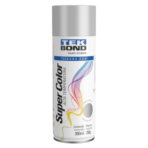 SPRAY TEKBOND ALTA TEMPERATURA BRILHANTE 350ml
