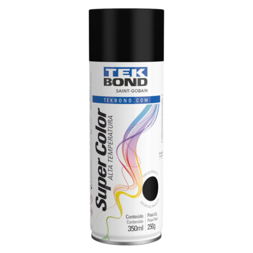 SPRAY TEKBOND ALTA TEMPERATURA FOSCO 350ML