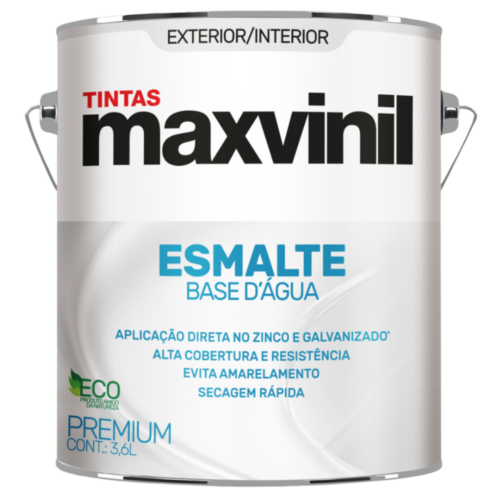 ESMALTE BASE ÁGUA MAXVINIL ACETINADO