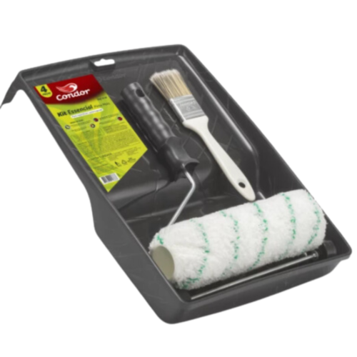KIT PINTURA ESSENCIAL PINTA MAIS 4 PEÇAS CONDOR