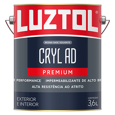 RESINA ACRÍLICA LUZTOL BRILHANTE INCOLOR 3,6L