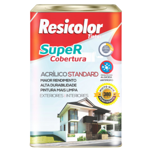 SUPER COBERTURA RESICOLOR SEMIBRILHO 18L