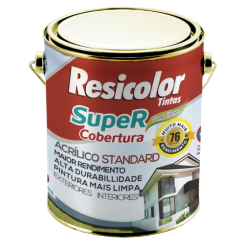 SUPER COBERTURA RESICOLOR SEMIBRILHO 3,6L