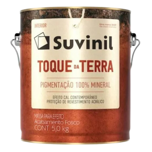 CIMENTO QUEIMADO TOQUE TERRA SUVINIL 5Kg