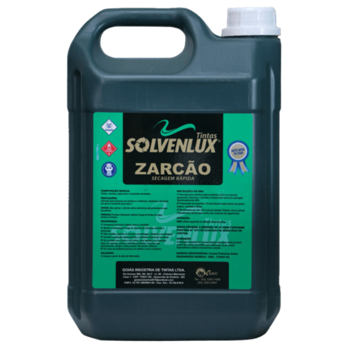 ZARCÃO SOLVENLUX GRAFITE 5L