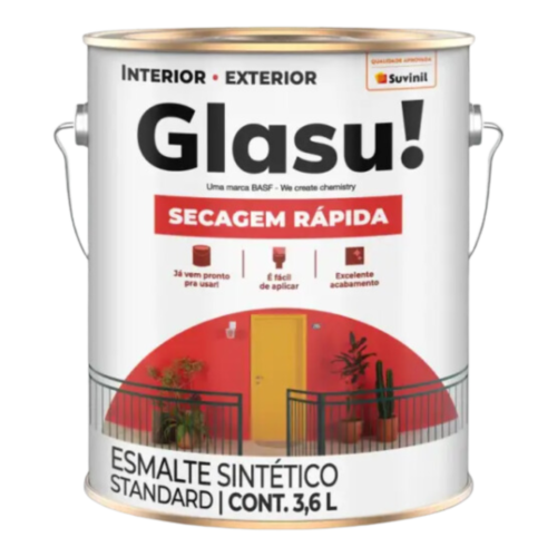 ESMALTE SUVINIL GLASU! SECAGEM RÁPIDA BRILHANTE