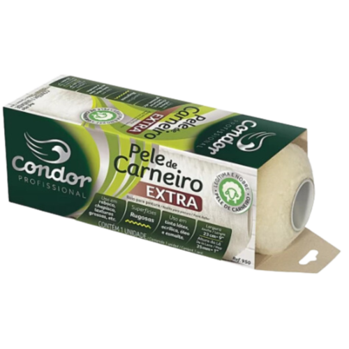 ROLO DE LÃ EXTRA CONDOR 23cm