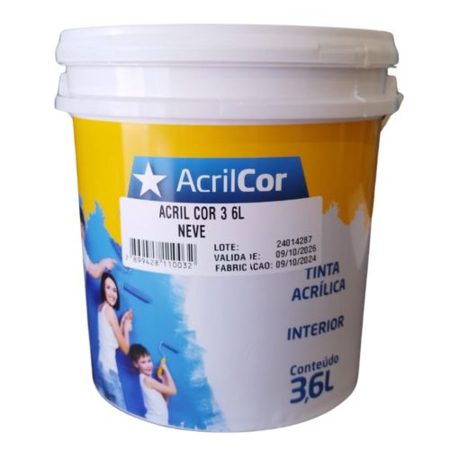 ACRIL COR ACRILPLUS FOSCO 3,6L