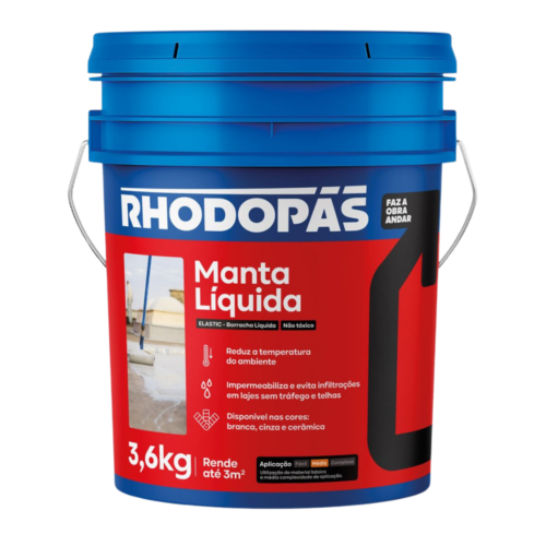 MANTA LÍQUIDA RHODOPÁS BRANCO 3,6Kg