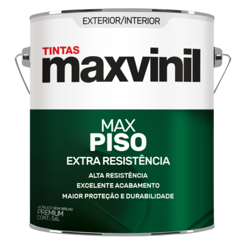 PISO MAXVINIL EXTRA RESISTÊNCIA SEMIBRILHO 3,6L